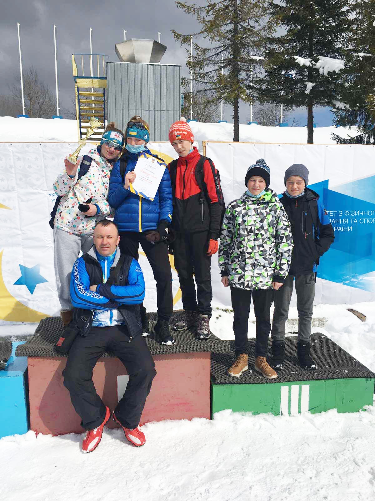 Учениця ДЮСШ-«Олімп» Софія Яськів здобула третє місце на зимовій Гімназіаді України з лижних гонок